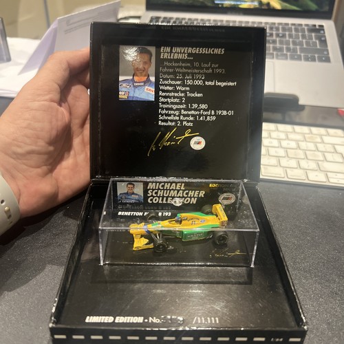 Minichamps michael - 1/64,