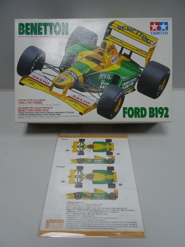 Tamiya benetton ford 192 b - benetton,