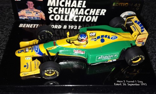 Minichamps benetton ford b193b - benetton,