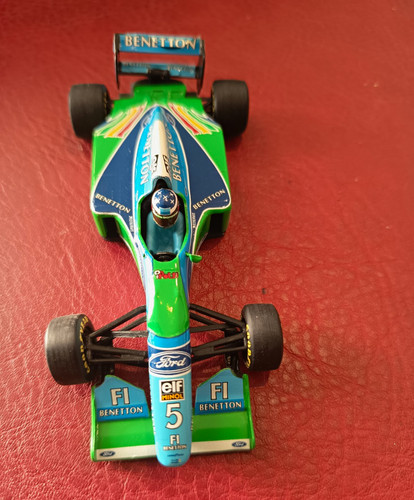 Formel modellauto benetton - modellauto,